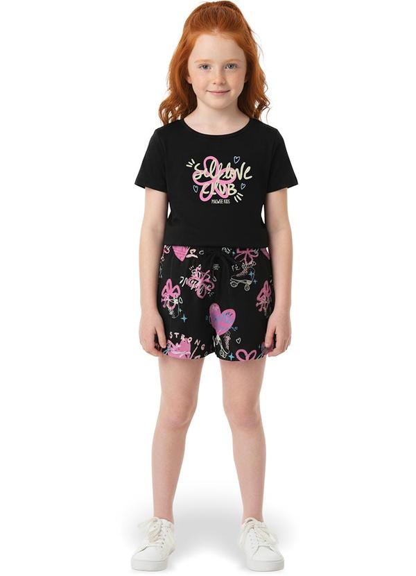 Conjunto Self Love Club Preto
