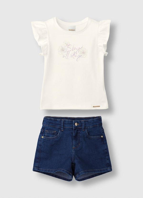 Conjunto Slay All Day com Jeans Off White