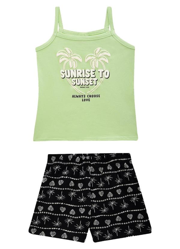 Conjunto Sunrise To Sunset Verde Claro