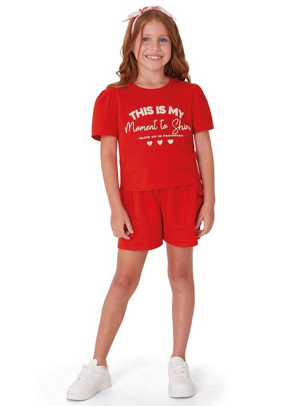 Conjunto This Is My Moment To Shine Vermelho