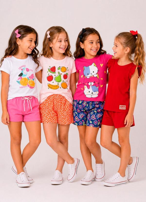 Kit 5 Conjuntos Sortidos Verão