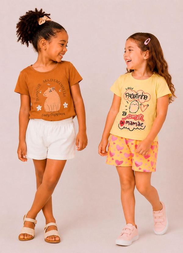 Kit 4 Conjuntos Sortidos Verão