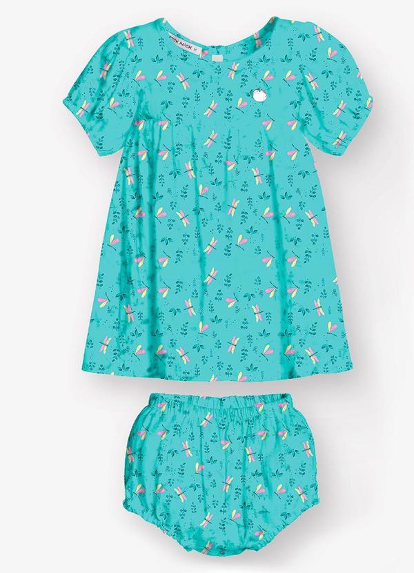 Vista 2 Vestido com Calcinha Feminino Azul Trick Nick Trick Nick