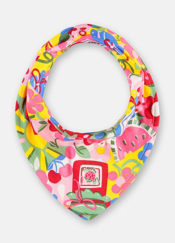 Babador Bandana Suedine Estampado