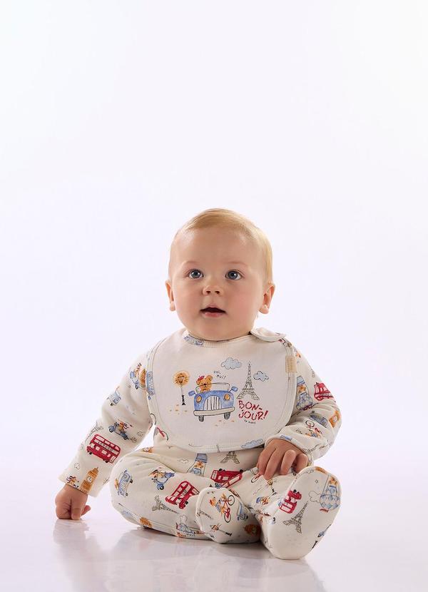 Babador Bebê Suedine Premium Estampado