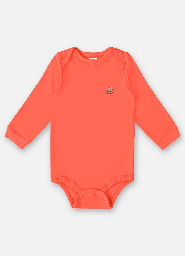 Vista 2 Body em Suedine Unissex para Bebê Laranja Up Baby Up Baby