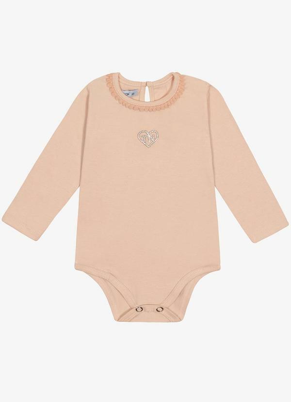 Body Feminino com Detalhe Termocolante Rosa