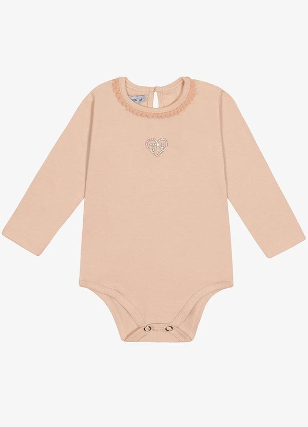 Body Feminino com Detalhe Termocolante Rosa