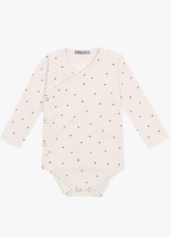 Body Feminino em Malhão Estampado Bege