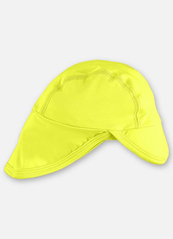 Boné Unissex Bebê com Fps +50 Amarelo