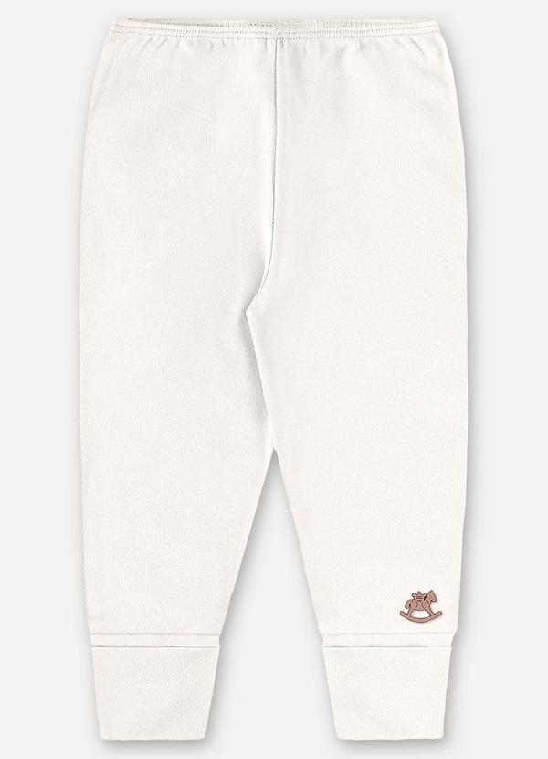 Vista 2 Calça Unissex Bebê Suedine Bege Up Baby Up Baby