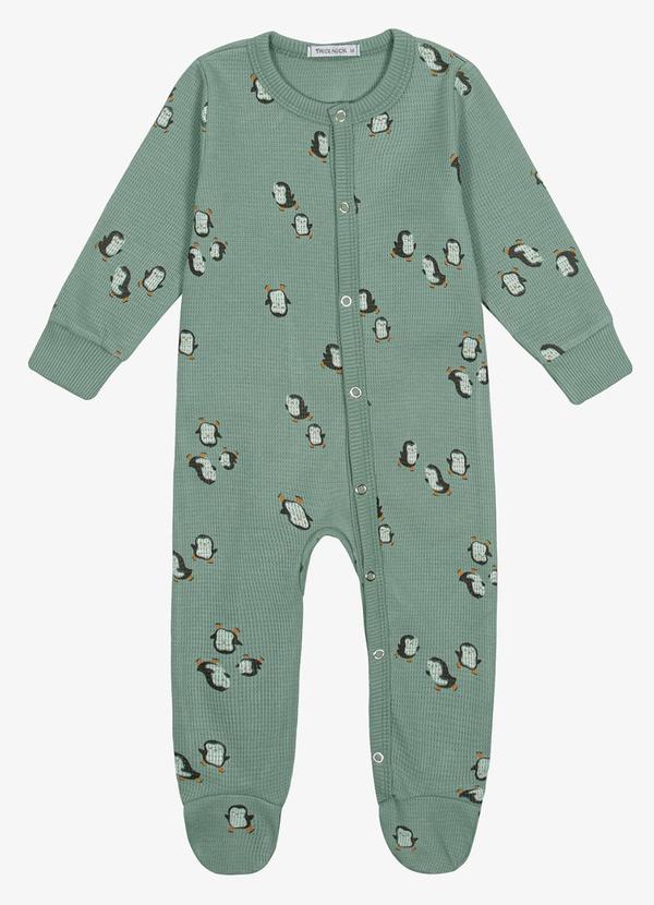 Macacão Infantil Masculino Malhão Verde