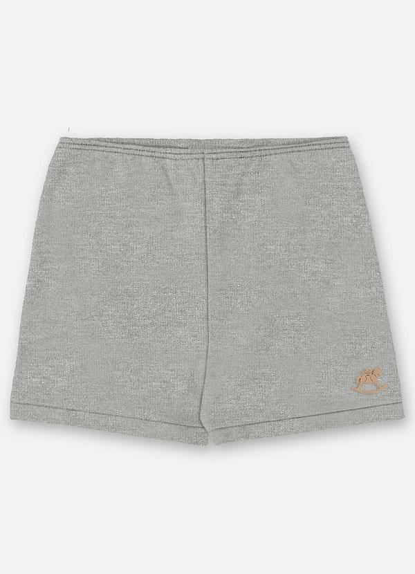 Vista 2 Short Unissex Bebê Suedine Cinza Up Baby Up Baby