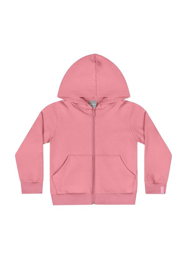 Jaqueta Básica para Menina Rosa