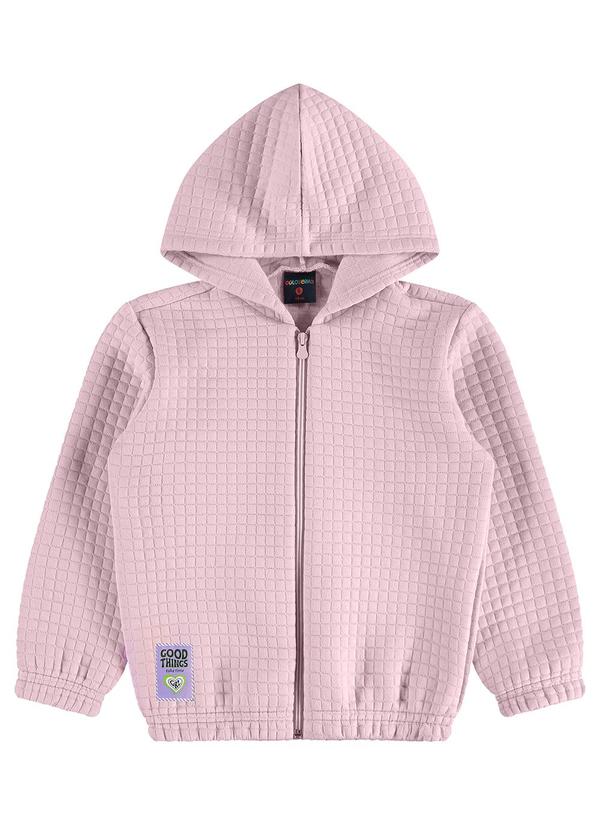 Jaqueta em Jacquard Matelassê Roxo