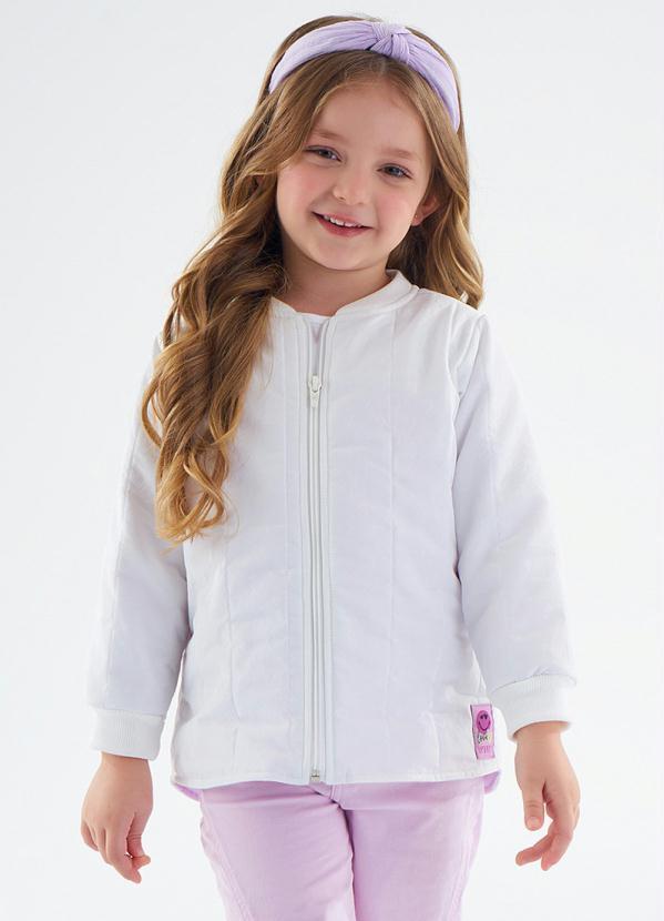 Vista 2 Jaqueta Infantil em Matelassê Bege Up Baby Up Baby