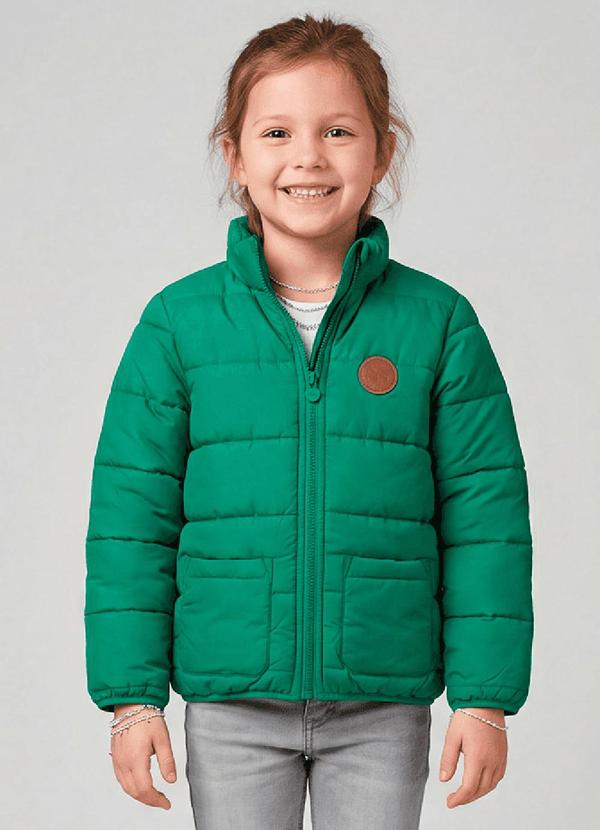 Jaqueta Infantil Feminina Verde
