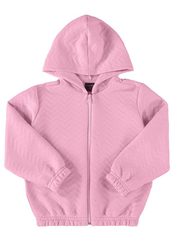 Vista 2 Jaqueta Infantil para Menina Rosa GULOSEIMA GULOSEIMA