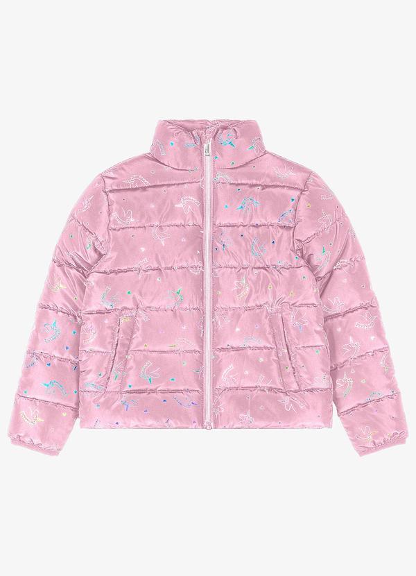 Vista 2 Jaqueta Infantil Rosa Trick Nick Trick Nick