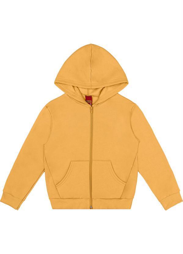 Vista 2 Jaqueta Infantil Unissex Amarelo Kyly Kyly