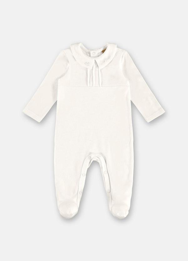 Macacão para Bebê Unissex Branco