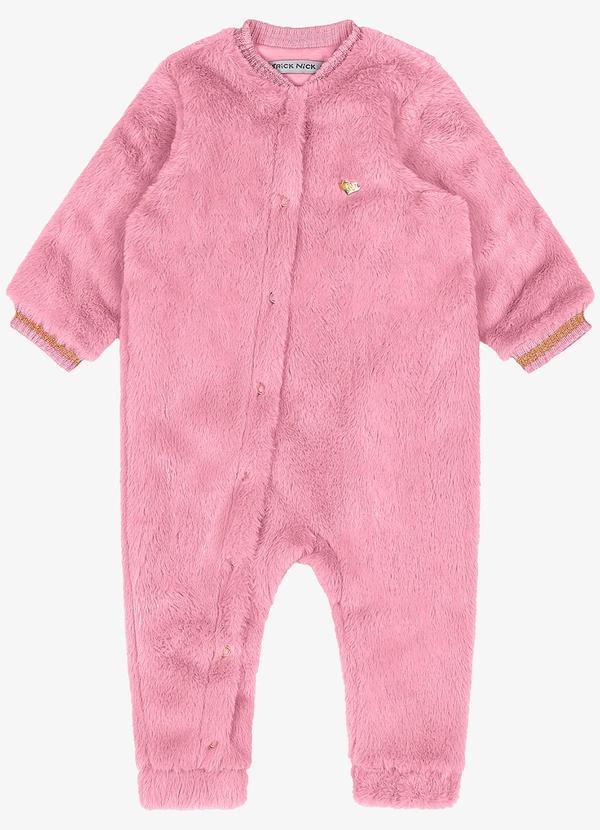 Macacão Infantil Rosa