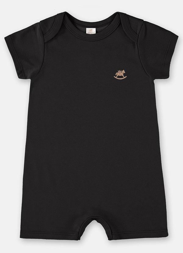 Vista 2 Macaquinho Unissex Essentials Preto Up Baby Up Baby