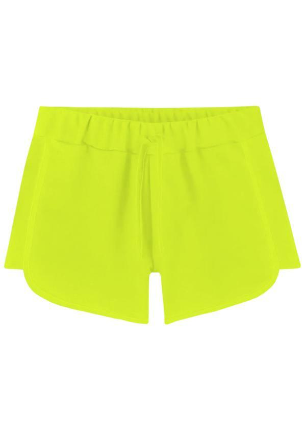 Vista 2 Short Menina Verde Amora Amora