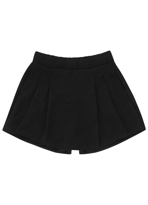 Vista 2 Shorts Saia Juvenil Feminino Preto MINTY MINTY