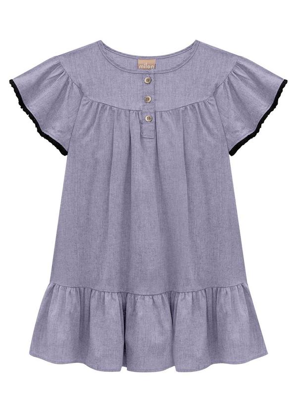 Vestido Infantil Menina Azul