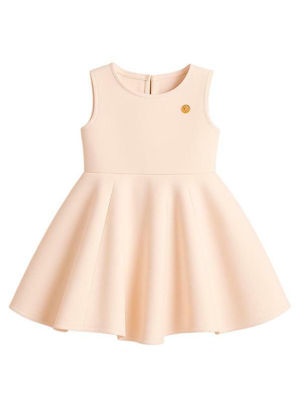 Vestido Infantil Menina Off White