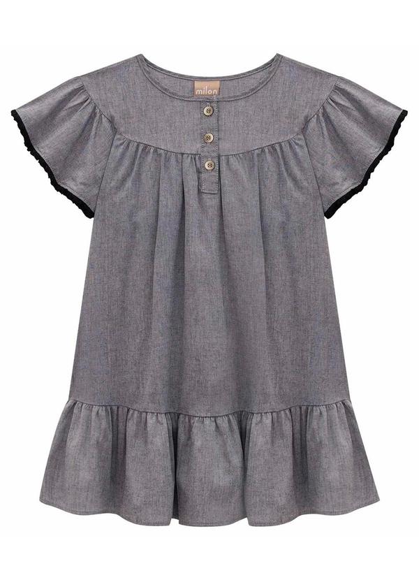 Vestido Infantil Menina Preto