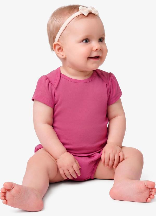 Calcinha Infantil em Cotton Leve Rosa