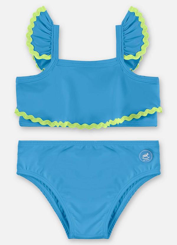 Vista 2 Biquíni Infantil Poliéster Fps +50 Azul Up Baby Up Baby