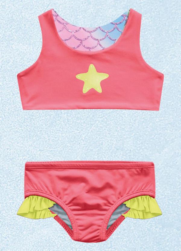 Vista 2 Cj.Biquini Rosa Fakini Kids Fakini Kids