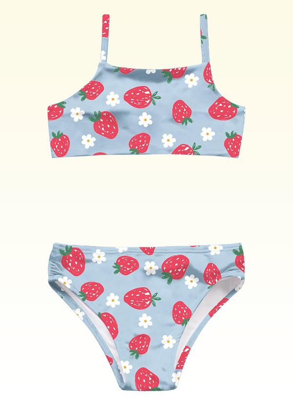 Conjunto Biquíni Moda Praia Azul