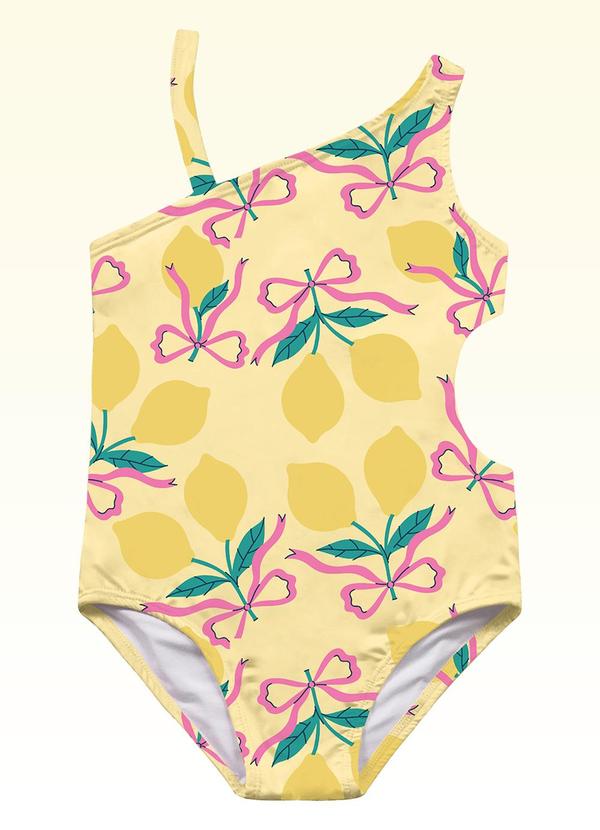 Maiô Moda Praia Amarelo
