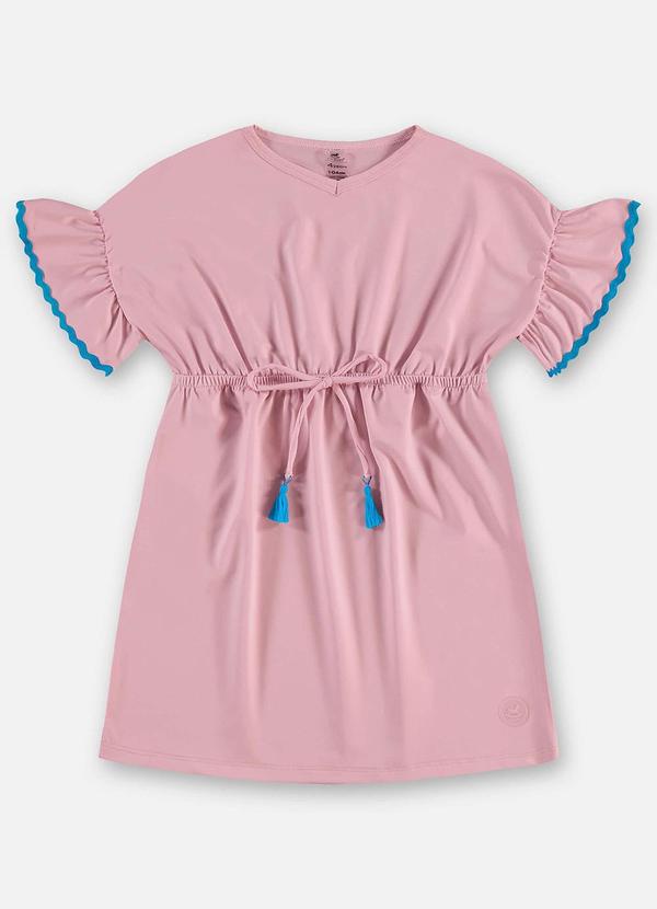SaÃda de Praia Infantil Fps +50 Rosa
