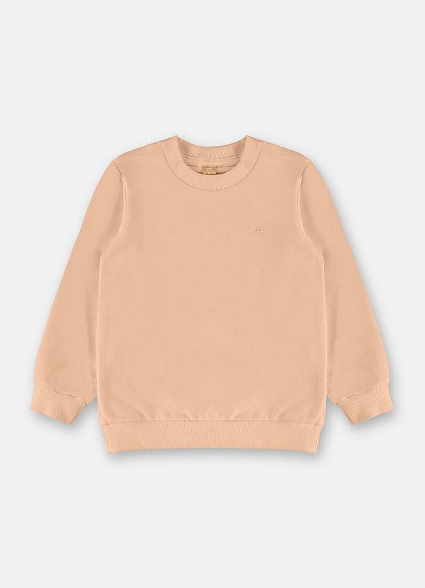 Blusão Infantil Molecotton Marrom