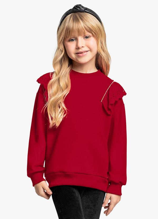 Blusão Infantil Vermelho