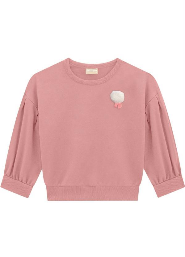 Casaco Infantil Rosa