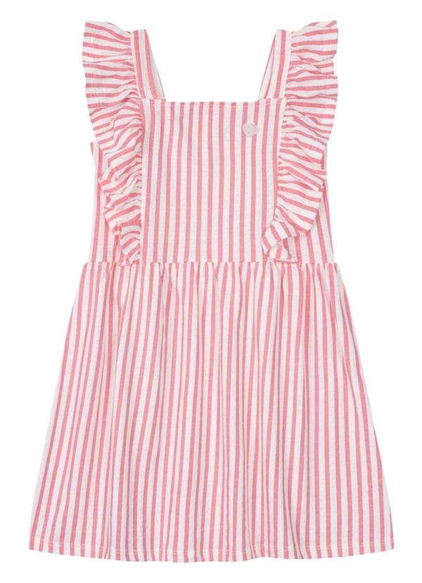 Vestido Infantil Menina Natural