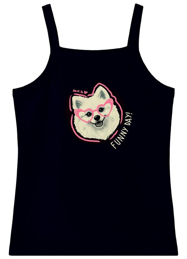 Blusa Básica Funny Day Preto
