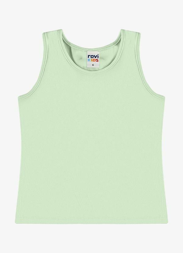 Regata Básica Infantil Feminina Verde