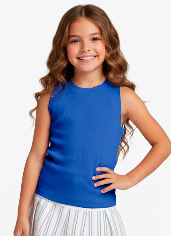 Vista 2 Regata Básica Infantil Lisa Soletex Azul Rovitex Rovitex