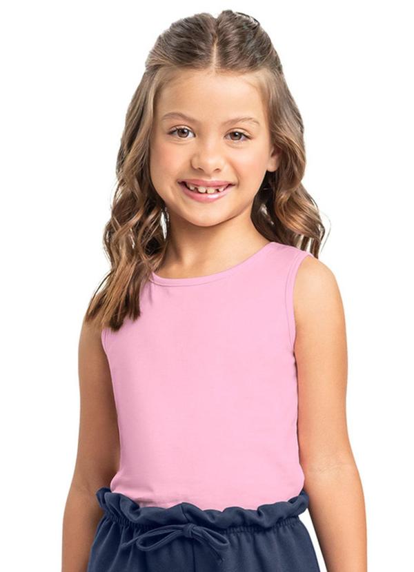 Regata Básica Infantil para Menina Bee Loop Rosa