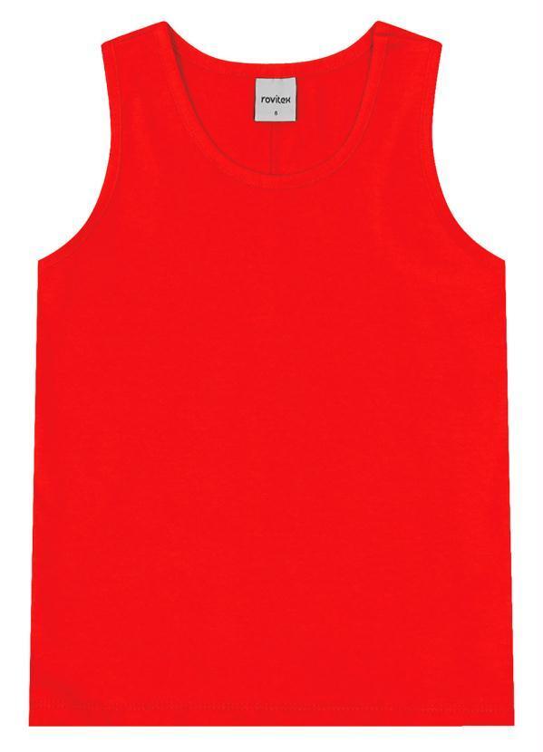 Regata Básica Vermelho