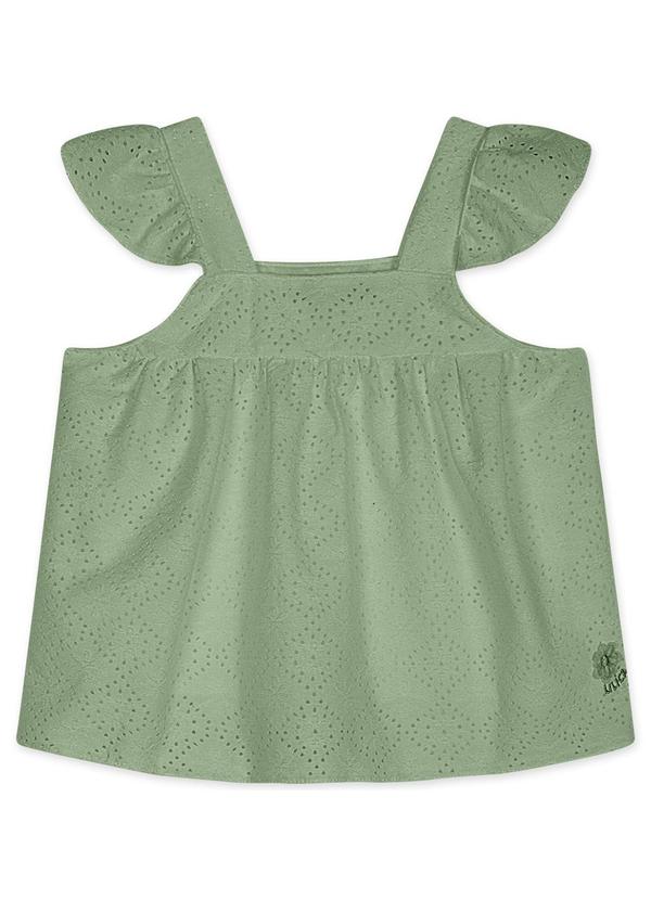 Regata Bebê Feminina Verde