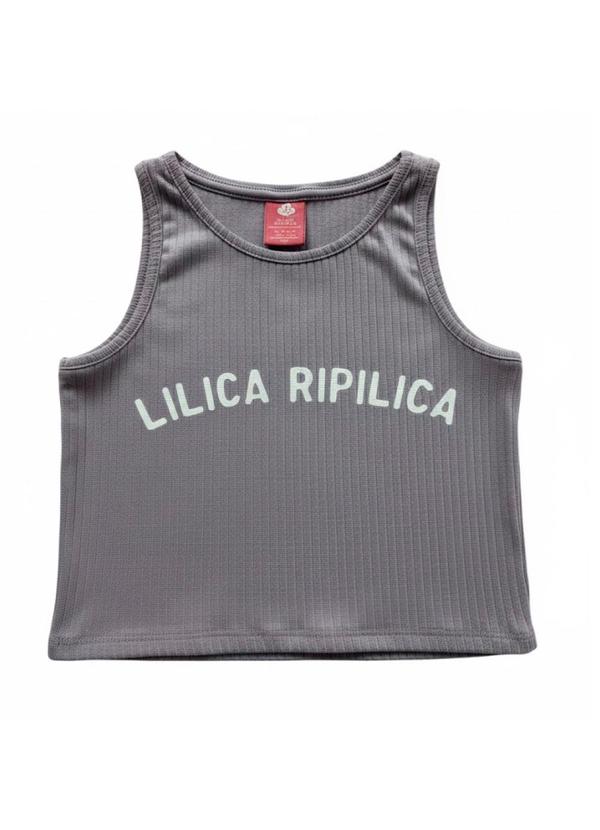 Regata Canelada Cinza