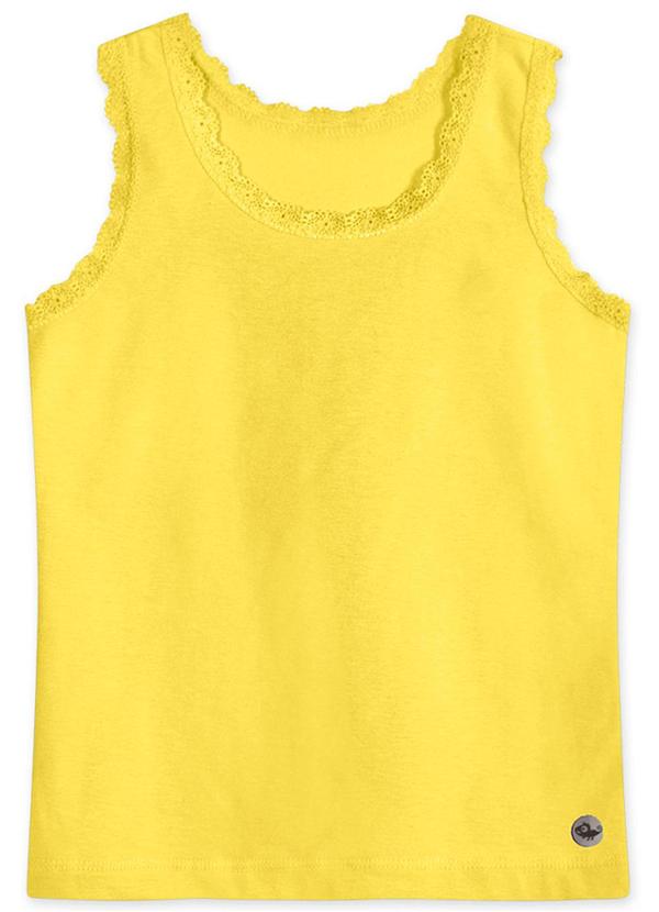 Vista 2 Regata com Aroma Infantil Amarelo Marisol Marisol